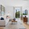 living room with couch coffee table and tv